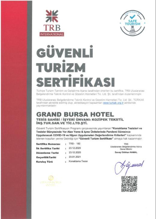 Grand Bursa Hotel מראה חיצוני תמונה